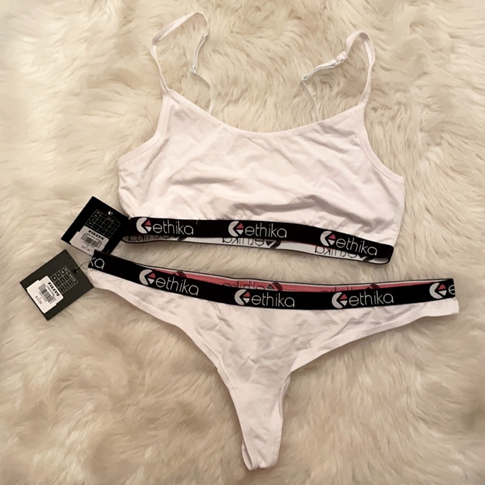 Ethika Sports bra and Thong